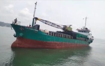 KM Sabuk Nusantara 36 Docking Tahunan, KM Kalimas Utama Ambil Alih Layani Rute Sintete–Natuna