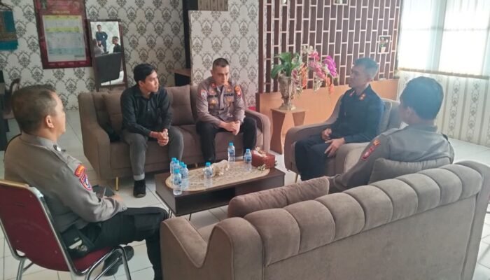 Sat Binmas Polres Landak Perkuat Koordinasi Keamanan dengan Polsus Rutan Kelas IIB Landak