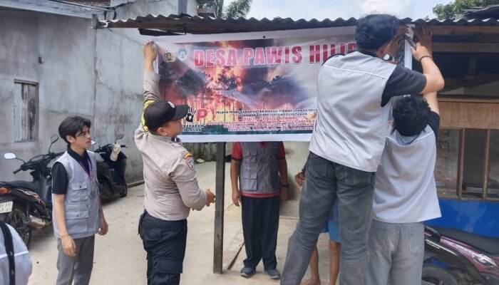 Polsubsektor Jelimpo Landak Gencarkan Edukasi Pencegahan Karhutla