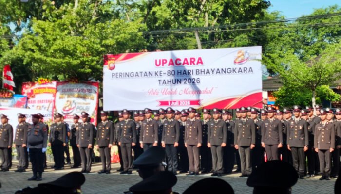 HUT Bhayangkara ke-80, Kapolresta Pontianak Ingin Polisi Dicintai Masyarakat
