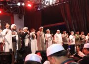 Kalbar Bersholawat Merah Putih, Ribuan Warga Padati Jalan Gajah Mada