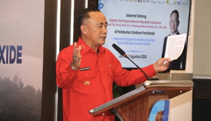 Ekspor Alumina Kembali Berjalan, Wagub Kalbar Dorong Percepatan Infrastruktur Ekspor