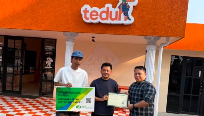 Teduh Coffee and Eatery Daftarkan Puluhan Karyawan ke BPJS Ketenagakerjaan