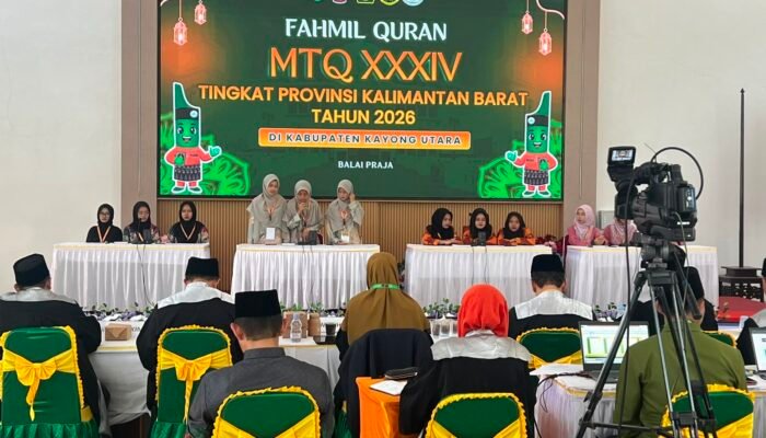 Melawi Tempati Peringkat ke-11 Sementara pada MTQ XXXIV Tingkat Provinsi Kalbar 2026