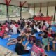 Belajar Sambil Bermain, Mahasiswa KKM FISIP Untan Kenalkan Bahasa Inggris kepada Anak Desa Amboyo Inti Landak