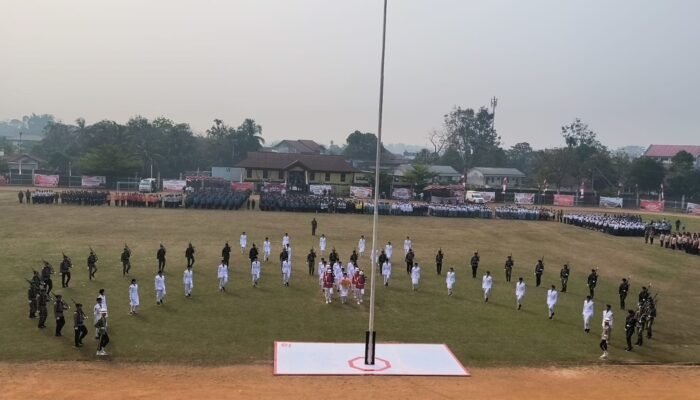 Paskibraka Sintang Tahun 2026 Bentuk Formasi Burung Garuda, Ini Maknanya