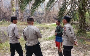 Lindungi Keluarga dari Bahaya Asap, Polres Landak Gencar Sosialisasi Pencegahan Karhutla