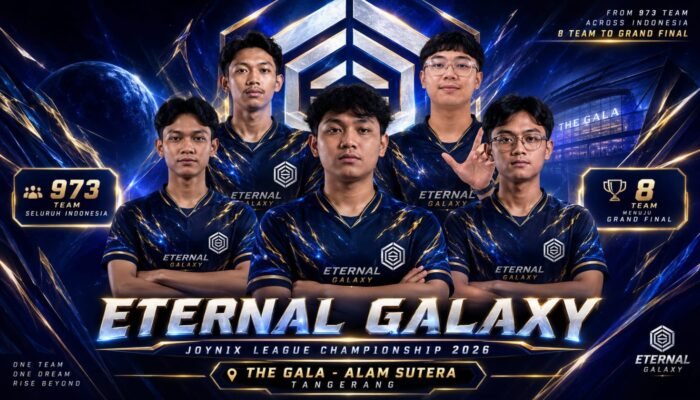 Eternal Galaxy Esports Wakili Pontianak Melaju ke 8 Besar Kompetisi Mobile Legends Nasional