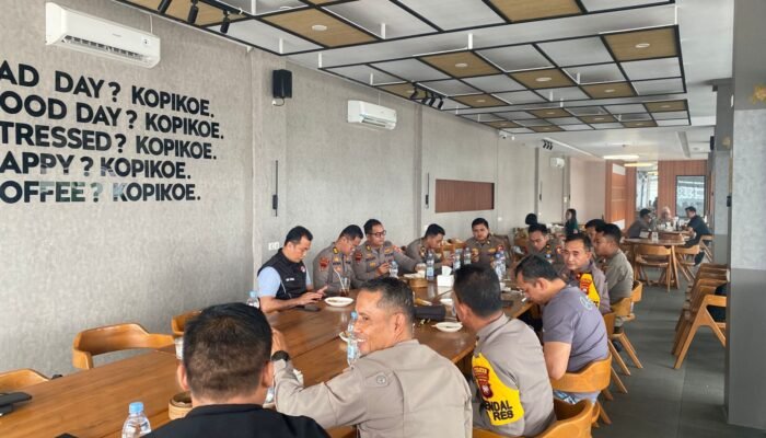 Polres Landak Bersama Tim Siswa PTIK Susun Strategi Pencegahan Karhutla