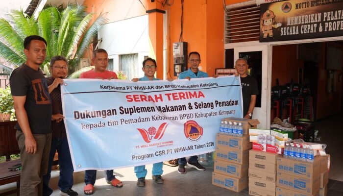 WHW Salurkan Bantuan CSR untuk Karhutla dan Kerahkan Tim Siaga 24 Jam di Kendawangan