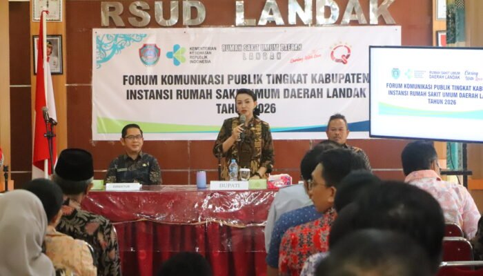 Buka Forum Konsultasi Publik RSUD Landak, Bupati Karolin Tekankan Penguatan SDM di Tengah Keterbatasan Anggaran
