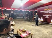 Gubernur Ria Norsan Bawa Pelayanan Gratis dan Pangan Murah ke Desa Serimbu