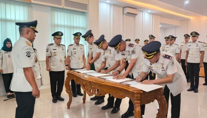 Enam KUPT Pemasyarakatan Kalbar Berganti, Jayanta Tekankan Pembinaan Warga Binaan