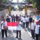 Kapolsek Paloh Apresiasi Kegiatan Ekspedisi Merah Putih Pengibaran 1.000 Bendera di Perbatasan