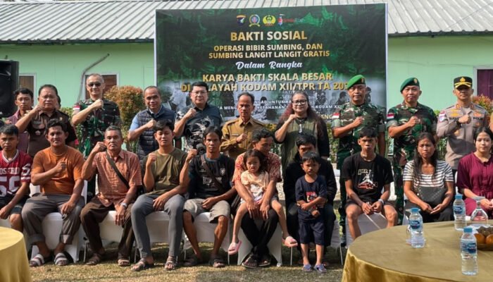 Gelar Operasi Bibir Sumbing Gratis di Sintang, Korem 121/ABW Beri Harapan Baru pada 32 Pasien