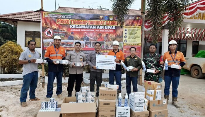 PT CMI Salurkan Bantuan Kesehatan untuk Warga di Tengah Ancaman Karhutla