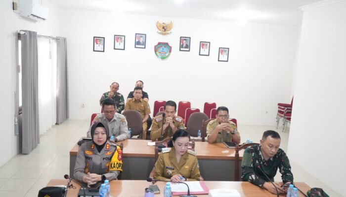 Kapolres Landak Ikuti Rakor Bersama Bupati dan Forkopimda, Bahas Antisipasi Puncak Karhutla 2026