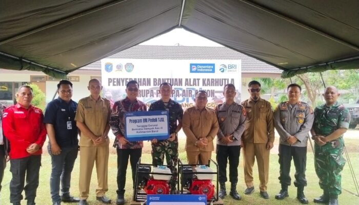 Kodim 1210/Landak dapat Bantuan 50 Unit Pompa untuk Penanganan Karhutla