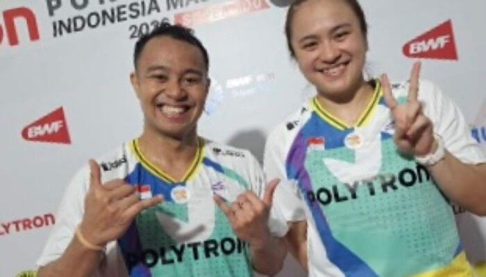 Debut Positif Rehan/Melati, Duet Anyar Indonesia Tembus Perempat Final