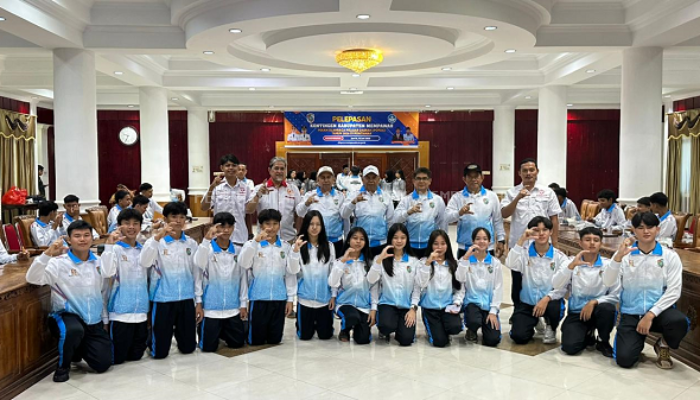 65 Atlet dan Pelatih Mempawah Berlaga di POPDA Kalbar 2026