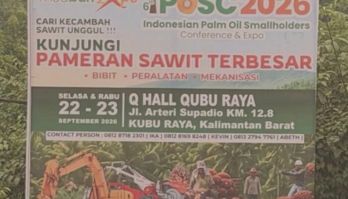 Viral di Tengah Kabut Asap, Expo Sawit Berkelanjutan IPOCS 2026 di Kalbar Dibatalkan
