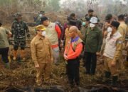 Norsan Turun ke Lokasi Karhutla, Bawa Bantuan Air Bersih untuk Warga