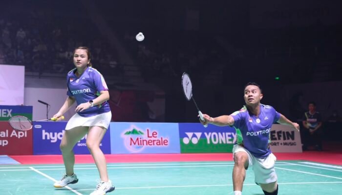 Rehan/Melati Kalah Dua Gim dari Liao/Zhang di Semifinal Indonesia Masters 2026