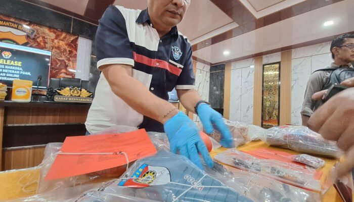 Polisi Bongkar Gudang Narkoba di Pontianak, 77,93 Gram Sabu, K-Pod hingga 169 Ekstasi Disita