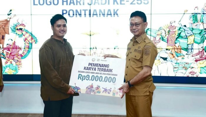 Logo Hari Jadi ke-255 Pontianak Angkat Semangat “Kite Jage Kite”