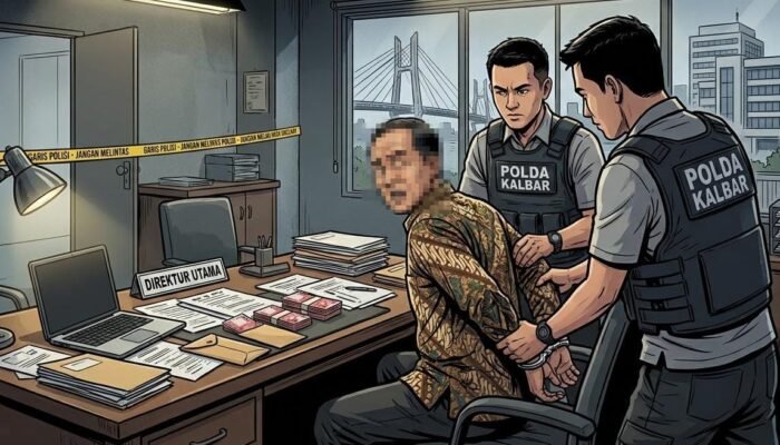 Dirut Perusahaan Daerah Kena OTT Polda Kalbar, Diduga Terkait Suap Audit BPK