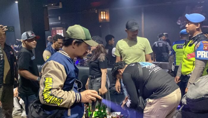 Polisi Gempur THM Pontianak, 5 Orang Diamankan