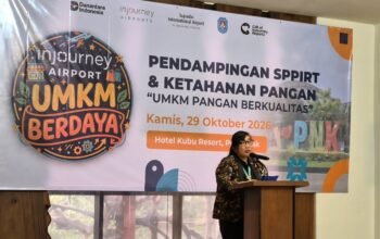 InJourney Airports Bandara Internasional Supadio Gelar Pelatihan Pendampingan SP-PIRT dan Penyuluhan Keamanan Pangan