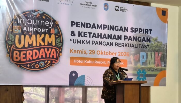InJourney Airports Bandara Internasional Supadio Gelar Pelatihan Pendampingan SP-PIRT dan Penyuluhan Keamanan Pangan