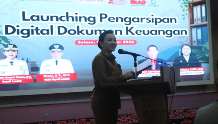 Bupati Landak Luncurkan Pengarsipan Digital Keuangan, 12.000 Dokumen Sudah Didigitalisasi