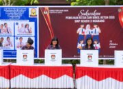 Didampingi KPU Landak, Pemilihan Ketua OSIS SMPN 2 Ngabang Digelar Layaknya Pemilu