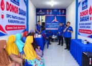 Demokrat Landak Gelar Donor Darah, Bantu Ketersediaan Stok di RSUD