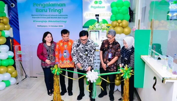 Tak Perlu Antre, Pegadaian Hadirkan ATM Emas di Balikpapan, Bisa Cetak hingga 100 Gram