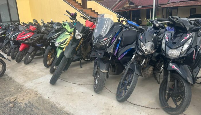 Knalpot Brong dan Balap Liar, 85 Motor Ditindak Satlantas Polres Sambas Selama Oktober