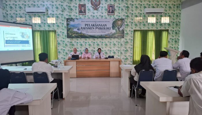66 ASN DLH Sintang Ikuti Asesmen, Potensi Jadi Dasar Pengembangan Karier